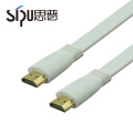 SIPU high speed flat hdmi cable 2.0 for ps4 with ethernet factory price cable tv hdmi wholesale audio video cable